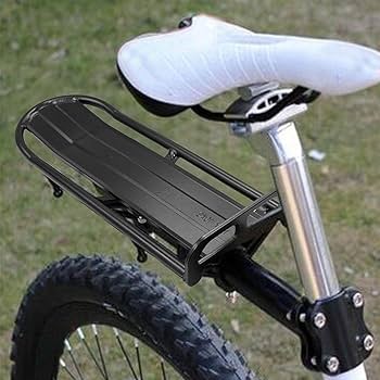 後付け自転車用荷物ラック 軽量なのに耐荷重50kg 後付け自転車用荷物ラック 軽量なのに耐荷重50kg Amazon